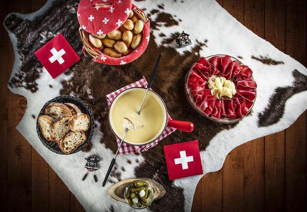 Edelweiss Manotel Geneva Nhà hàng bức ảnh